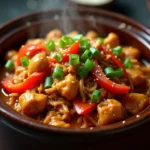 chicken with peanut butter -recipe