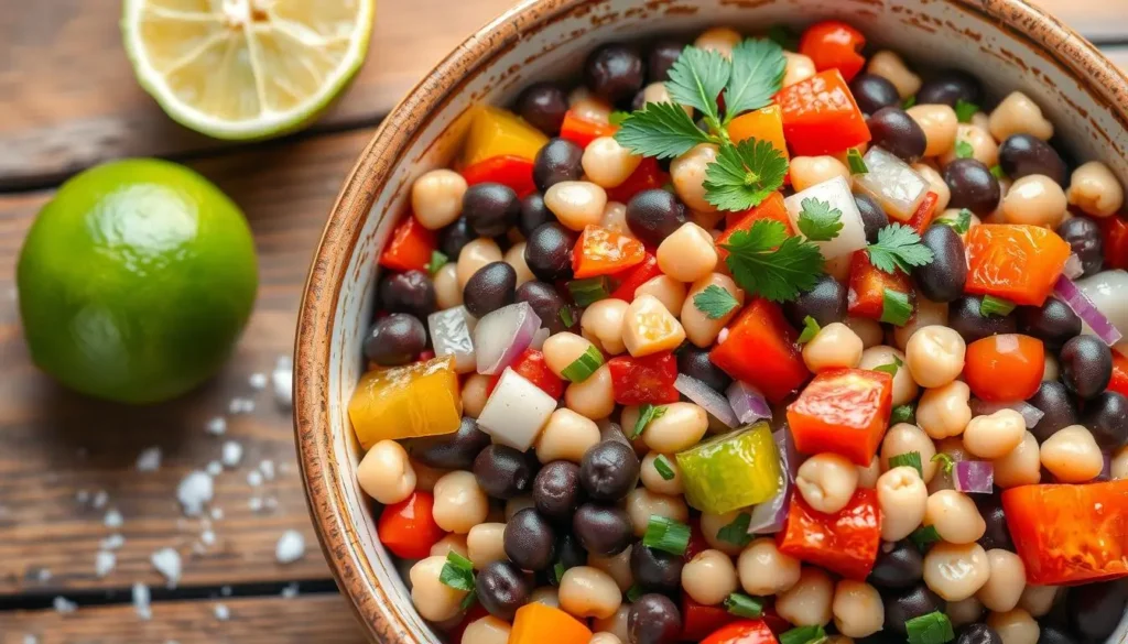 Dense Bean Salad Recipe