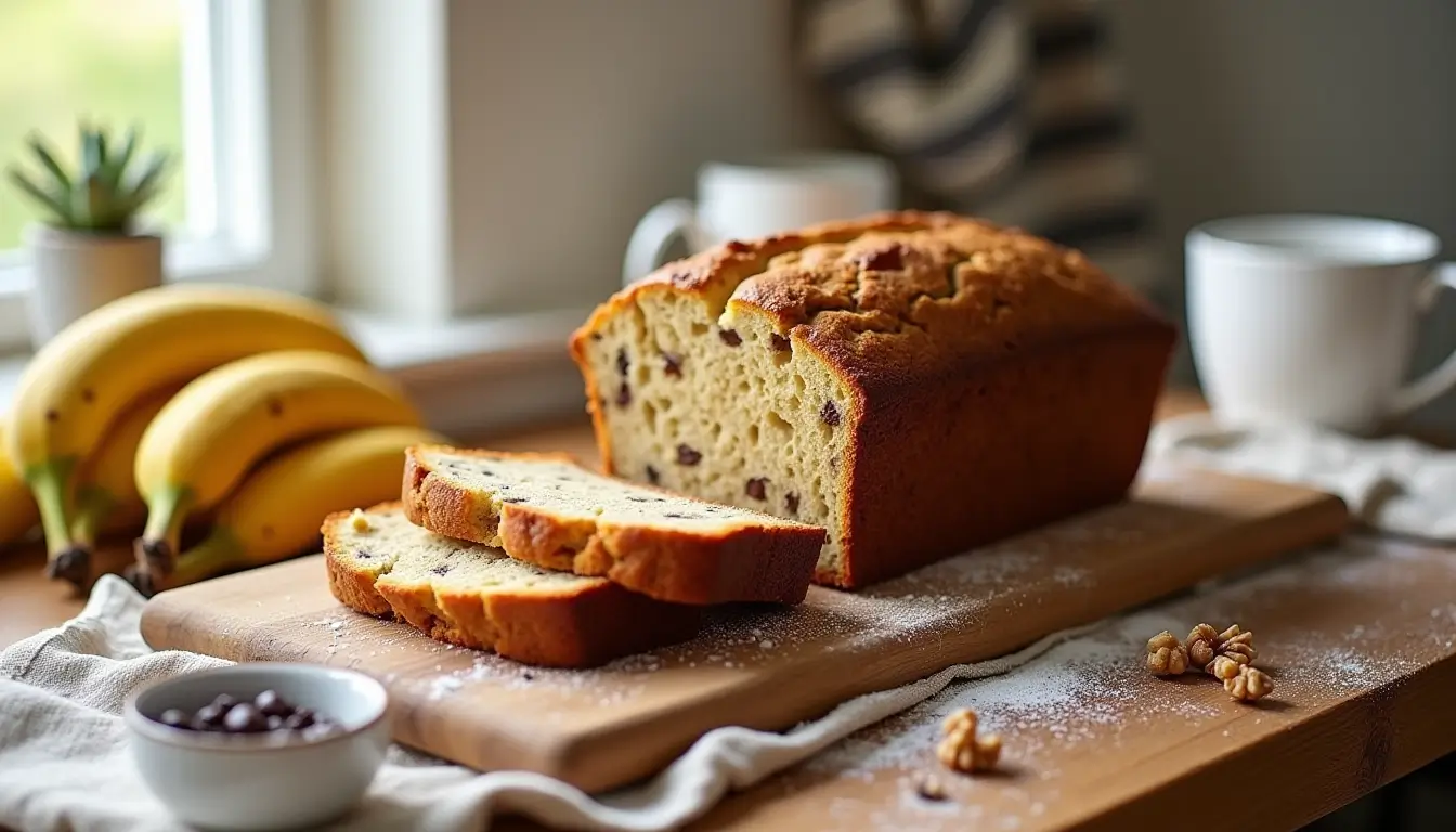 3 Ingredient Banana Bread