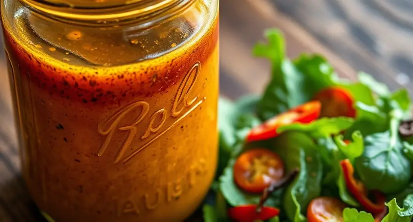 New Orleans Soaked Salad Dressing