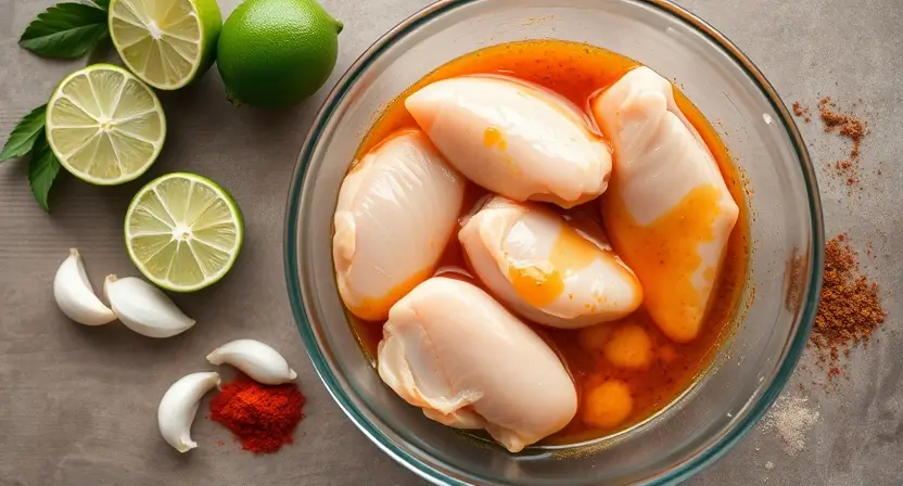 San Antonio Grilled Mexican Chicken Marinade ingredients