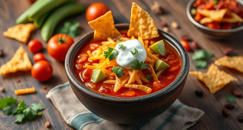 Taco Soup Frios Recipe