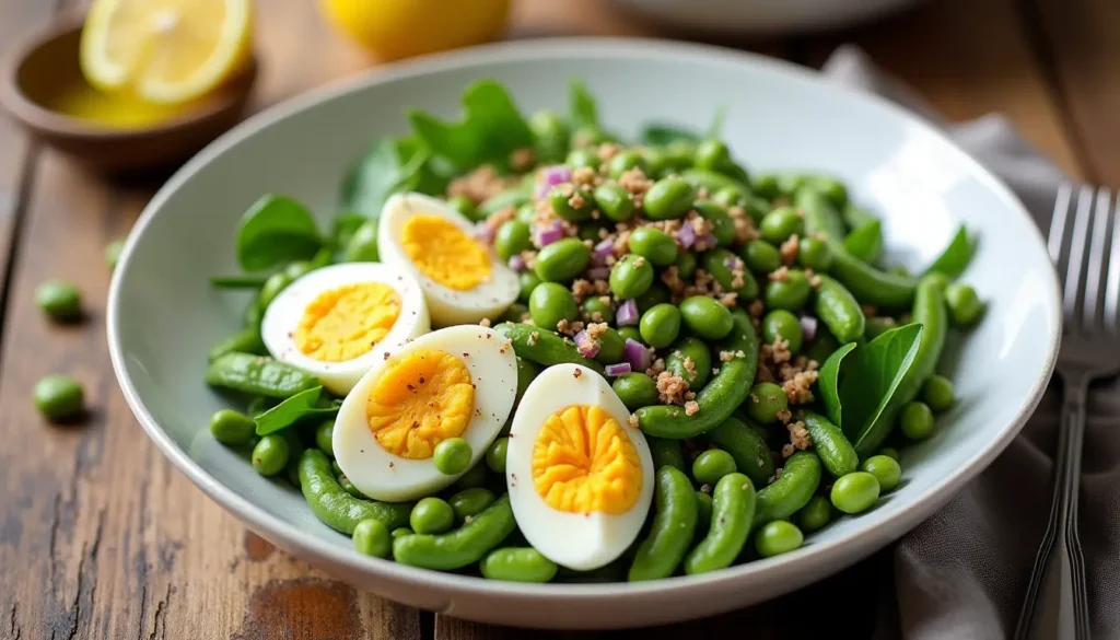 edamame egg recipes salad