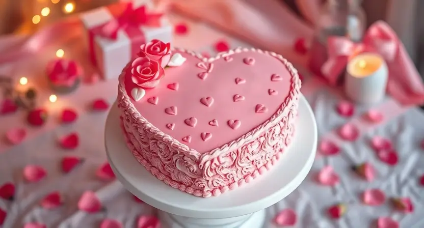 Heart Shaped Cake