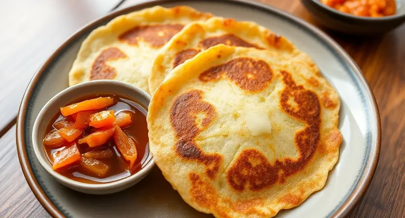 taro flavored pancake recipe