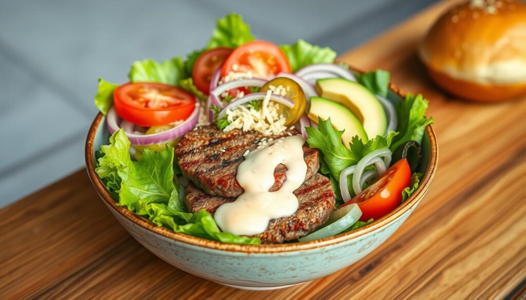 burger bowl recipe