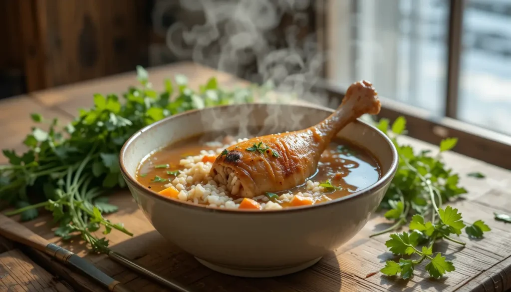 Chicken Drumstick Soup