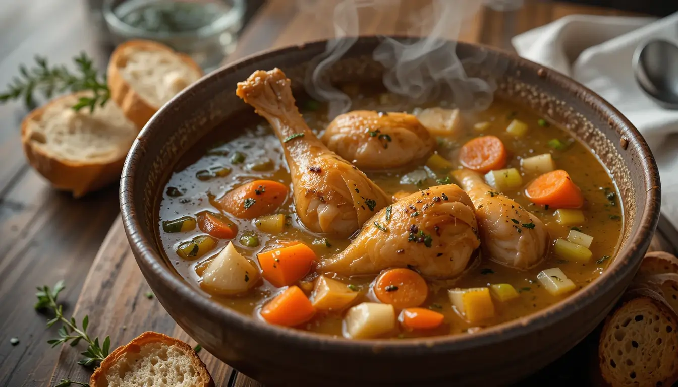 Chicken Drumstick Soup