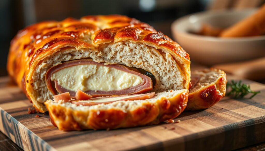 chicken cordon bleu meatloaf