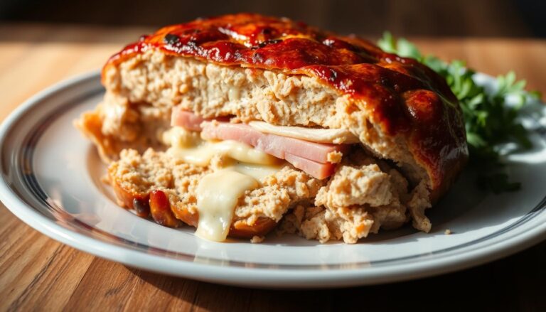 chicken cordon bleu meatloaf