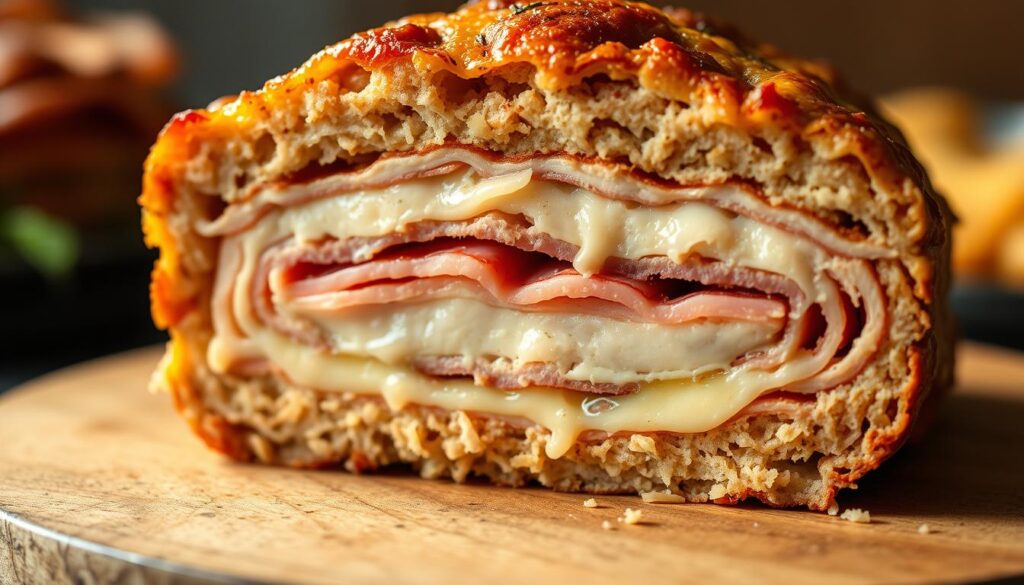 chicken cordon bleu meatloaf