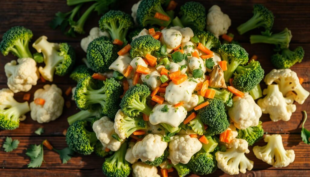 Broccoli Cauliflower Salad Recipe