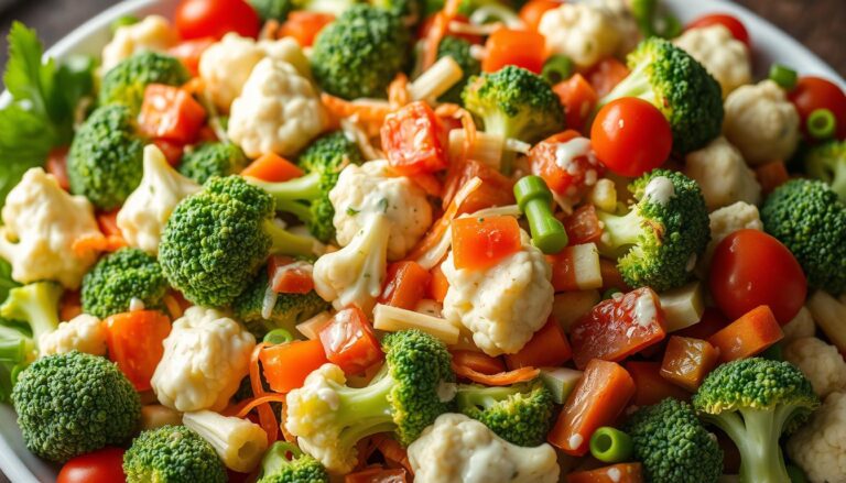 Broccoli Cauliflower Salad Recipe