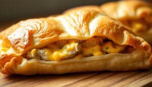 Chicken and Cheese Jalousie Recipe