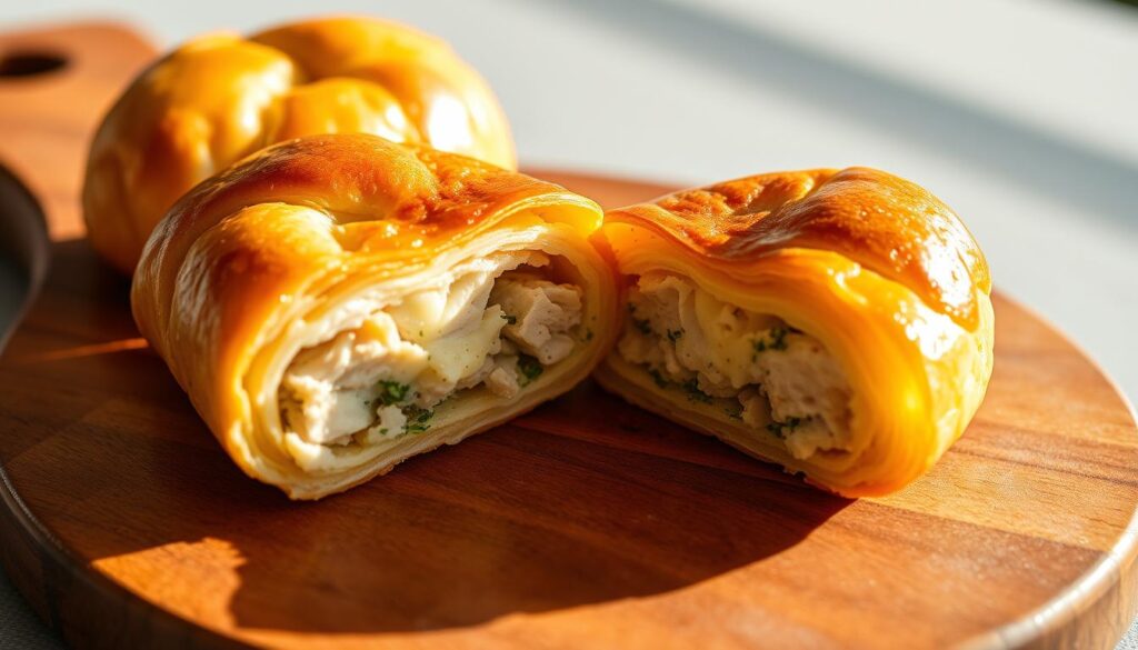 Chicken and Cheese Jalousie Recipe