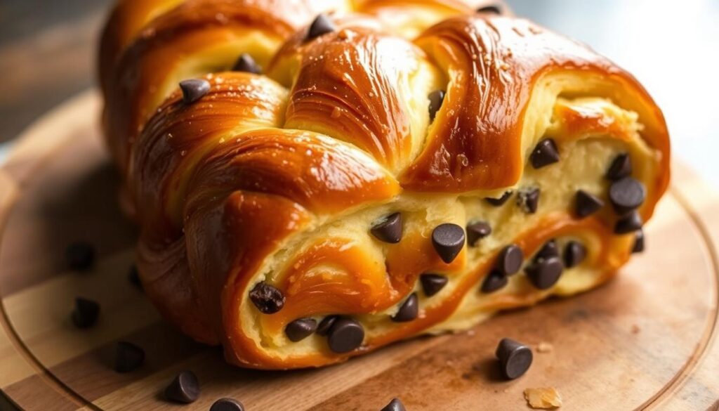 braided chocolate chip brioche recipe