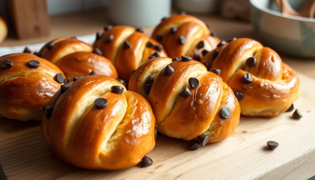 braided chocolate chip brioche recipe