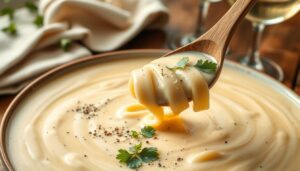 Creamy Alfredo Lasagna Soup