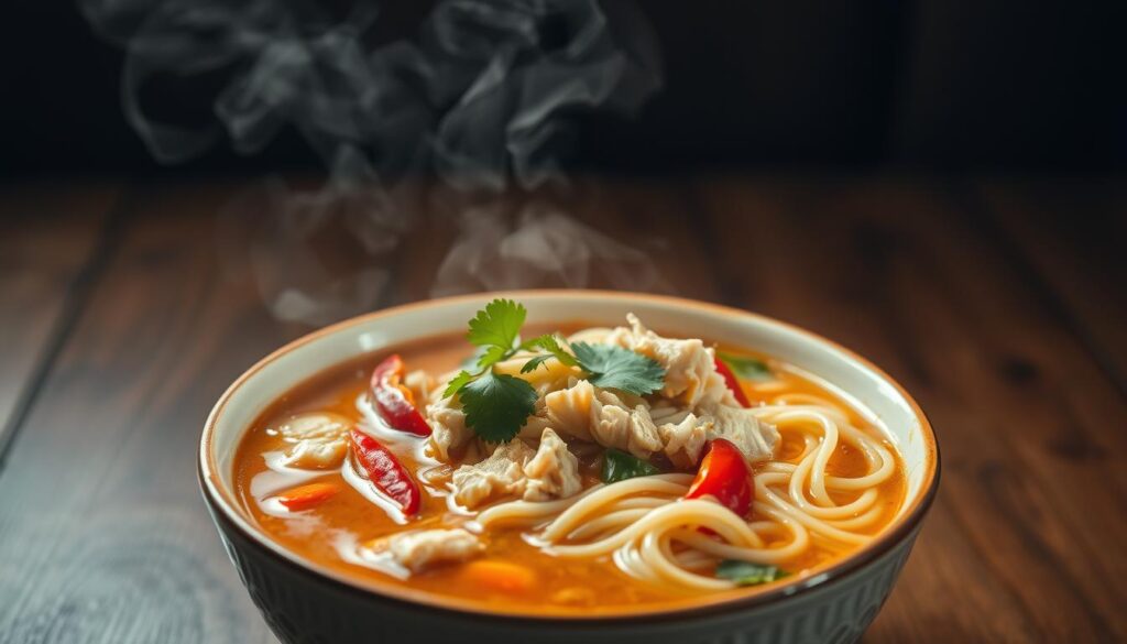 Spicy Chicken Noodle Soup