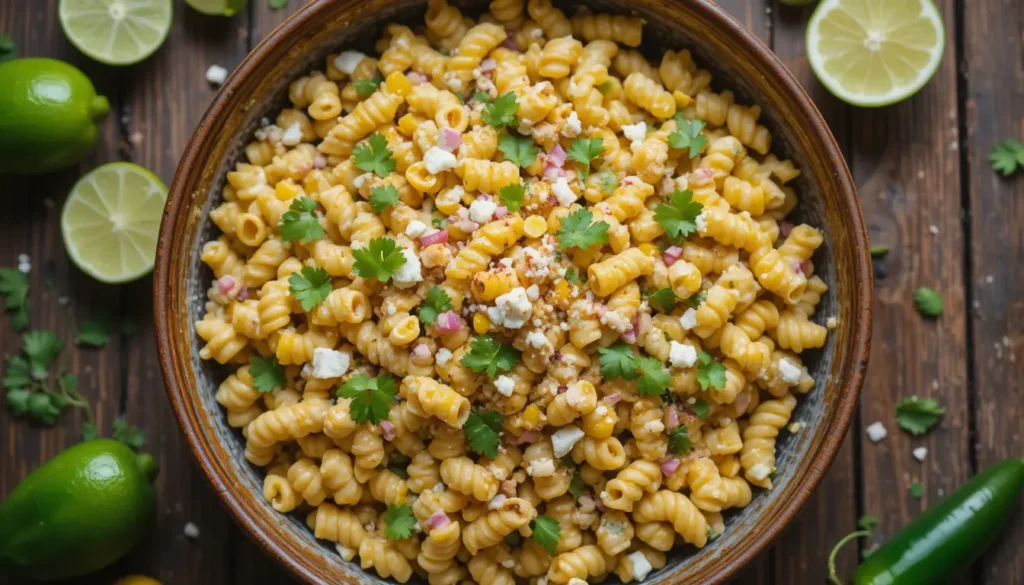 Street Corn Pasta Salad Recipe