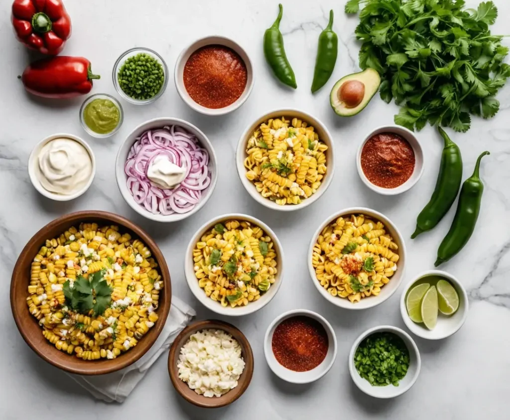 Street Corn Pasta Salad Recipe