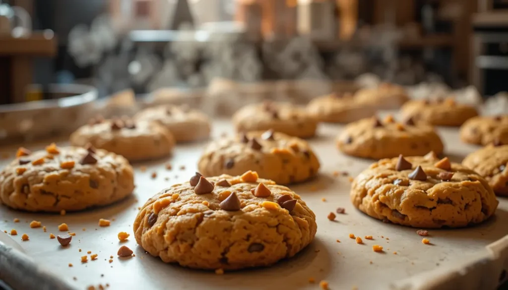 Easy peanut butter chocolate chip cookies soft and chewy