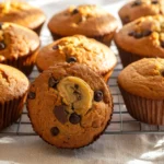 High Protein Banana Chocolate Chip Muffins (Easy & Healthy Recipe)