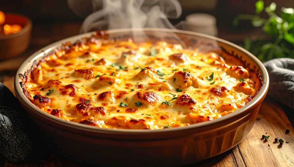 High Protein Buffalo Chicken Dip (Easy & Healthy Recipe)