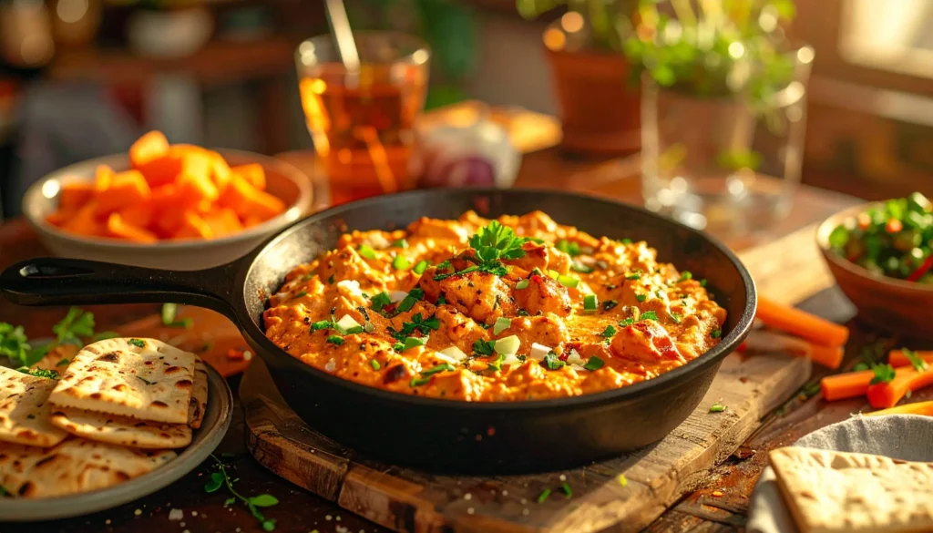 High Protein Buffalo Chicken Dip (Easy & Healthy Recipe)