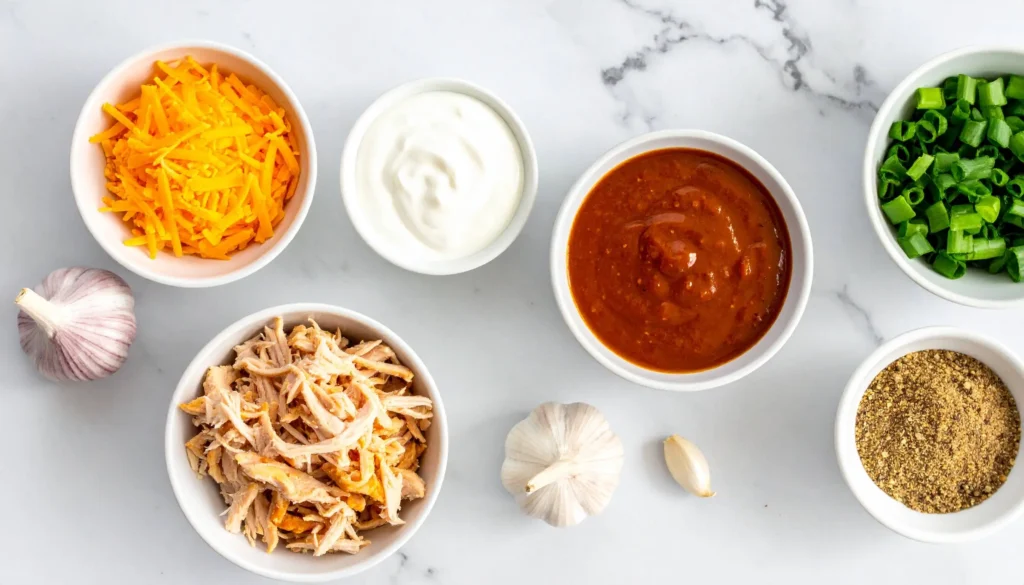 High Protein Buffalo Chicken Dip (Easy & Healthy Recipe)