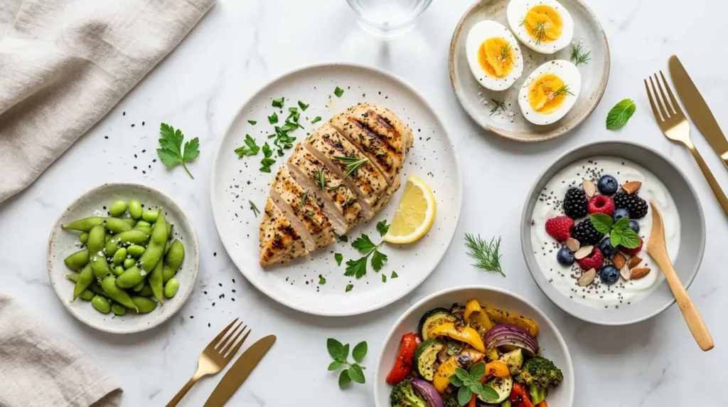 High Protein Recipes: Easy, Healthy Meals, Snacks & Desserts