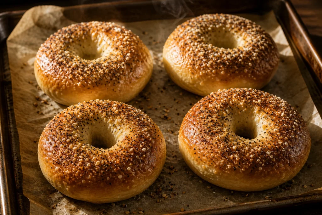 High Protein Bagel Recipe (No Yeast, 2 Ingredients, 15g+ Protein)