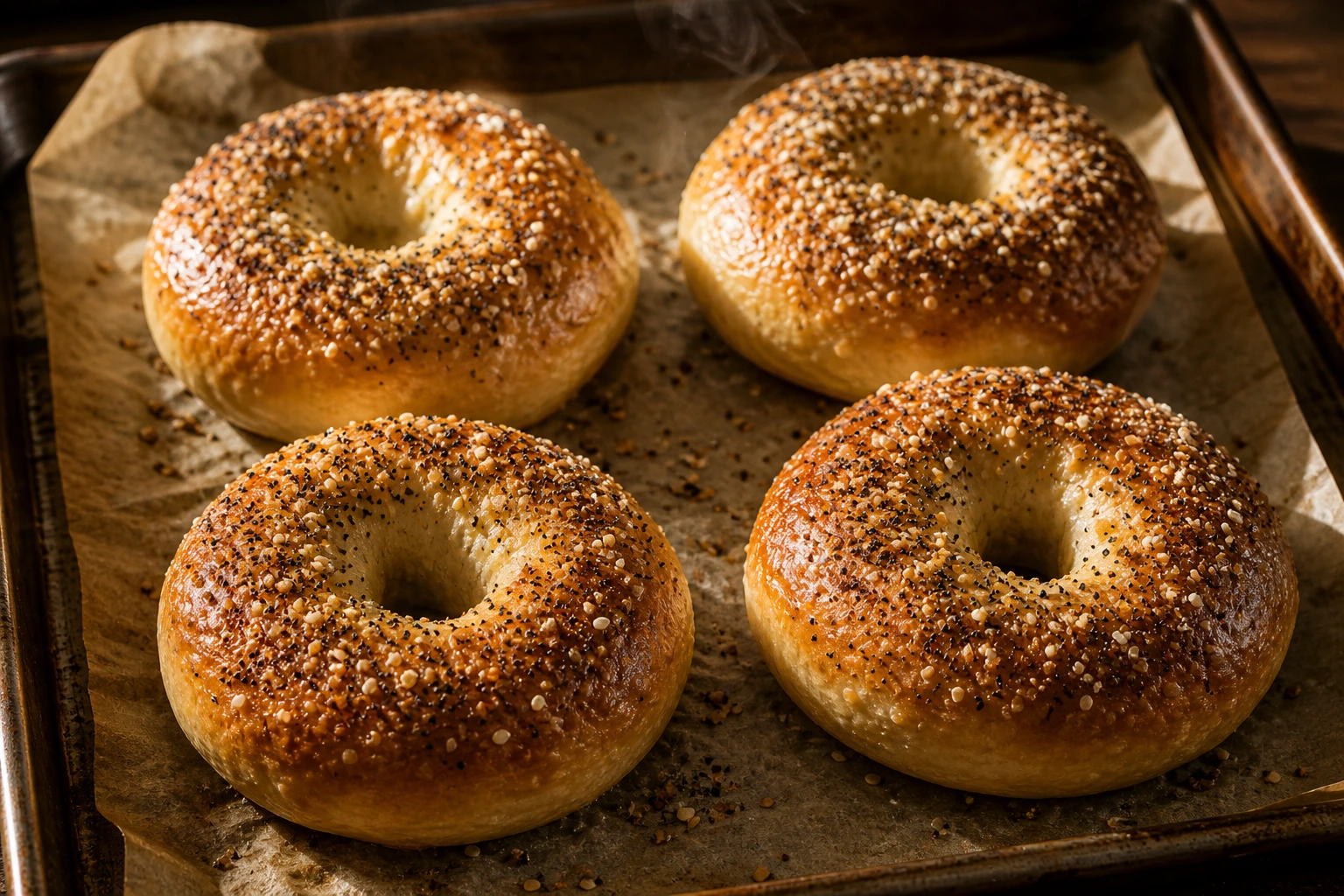 High Protein Bagel Recipe (No Yeast, 2 Ingredients, 15g+ Protein)