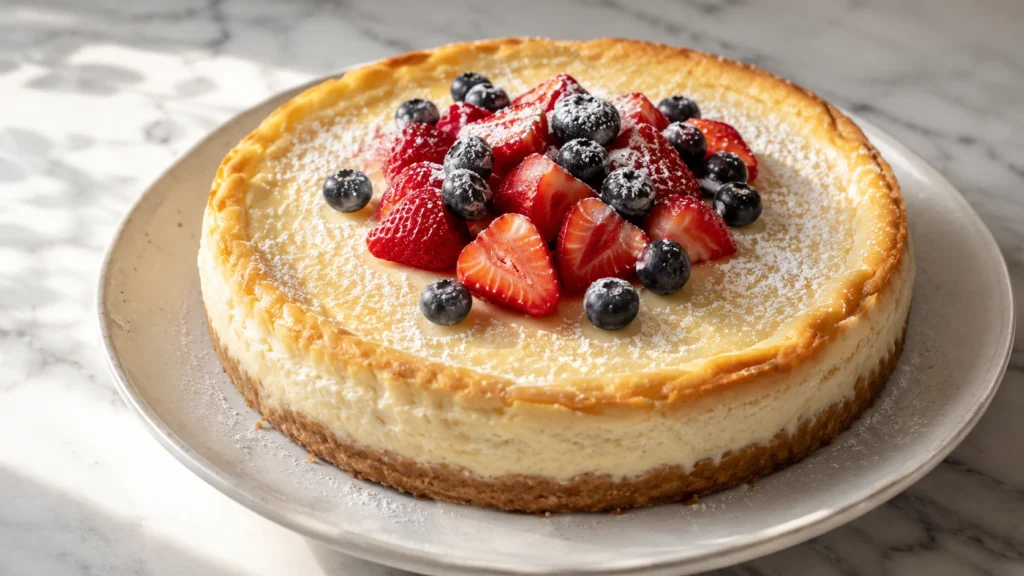 High Protein Cheesecake