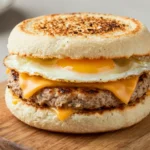 High protein breakfast sandwich