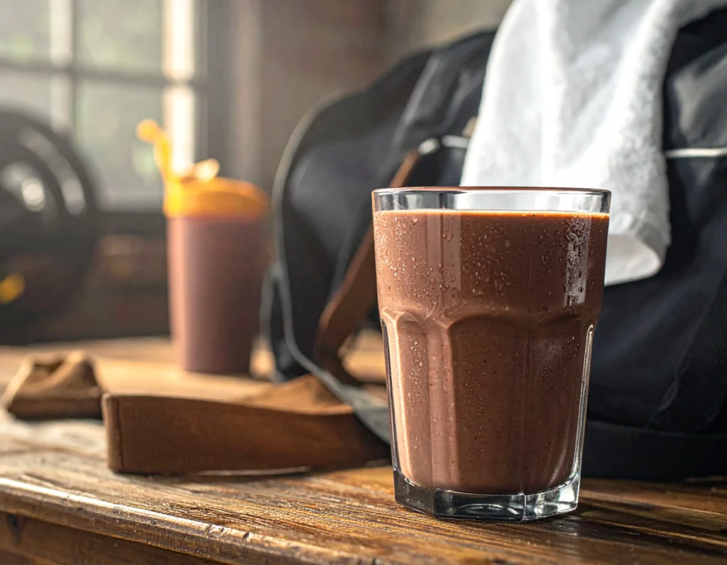 Chocolate Protein Smoothie Post-Workout