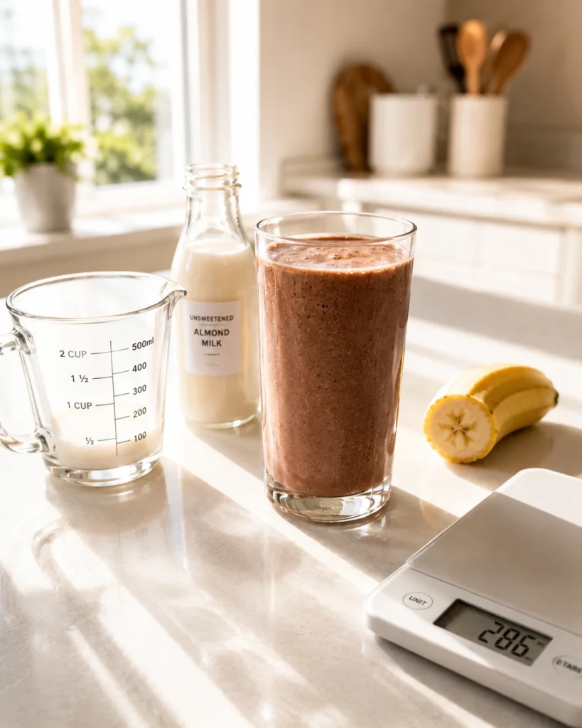 Chocolate Protein Smoothie Recipe