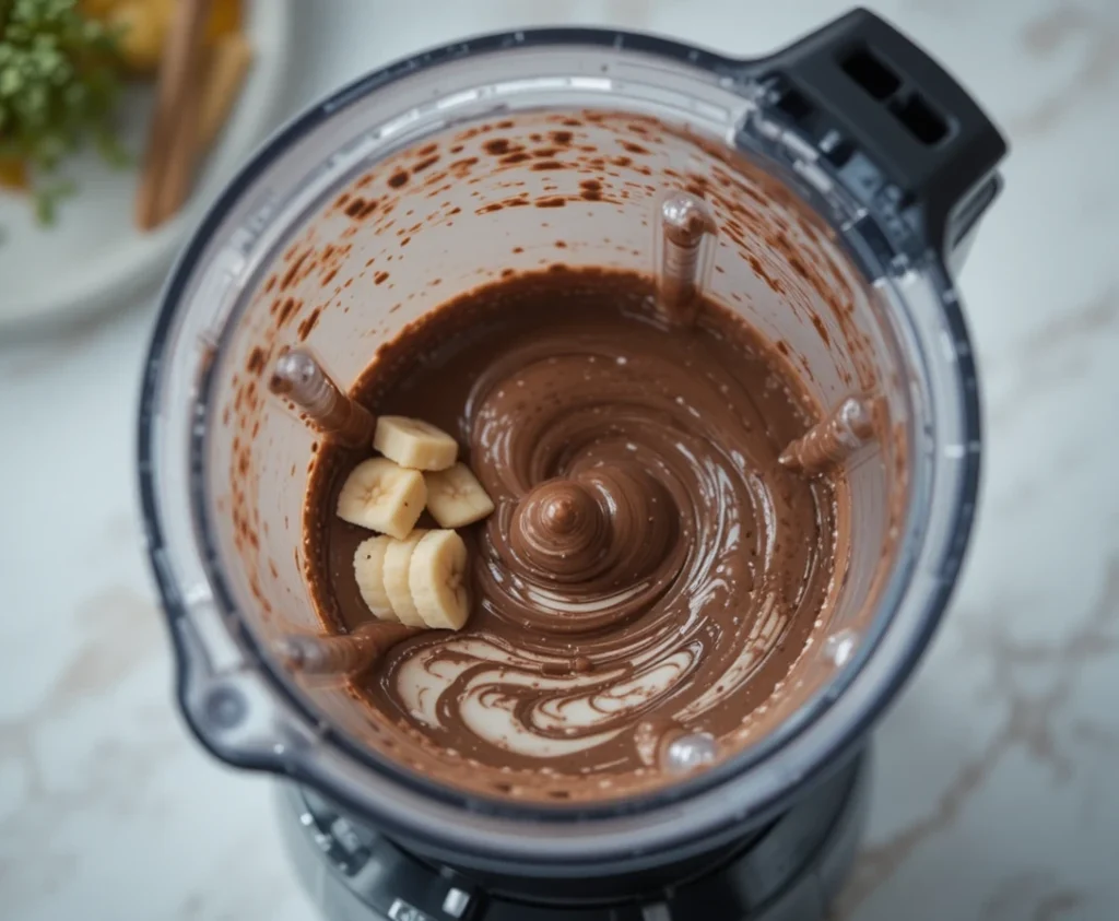Chocolate Protein Smoothie blender