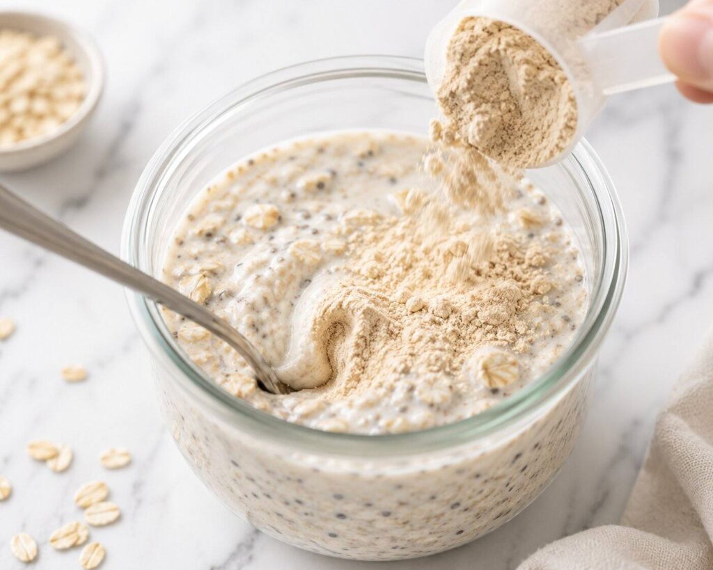 High Protein Overnight Oats